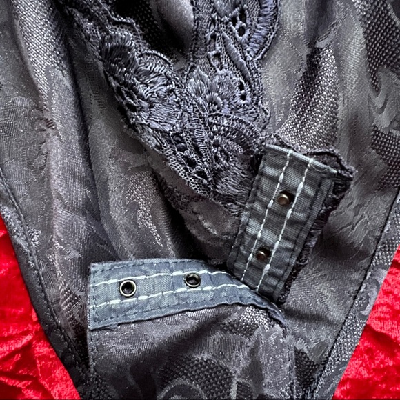 Victoria’s Secret Satin and Lace Wrap Teddy - Picture 12 of 14